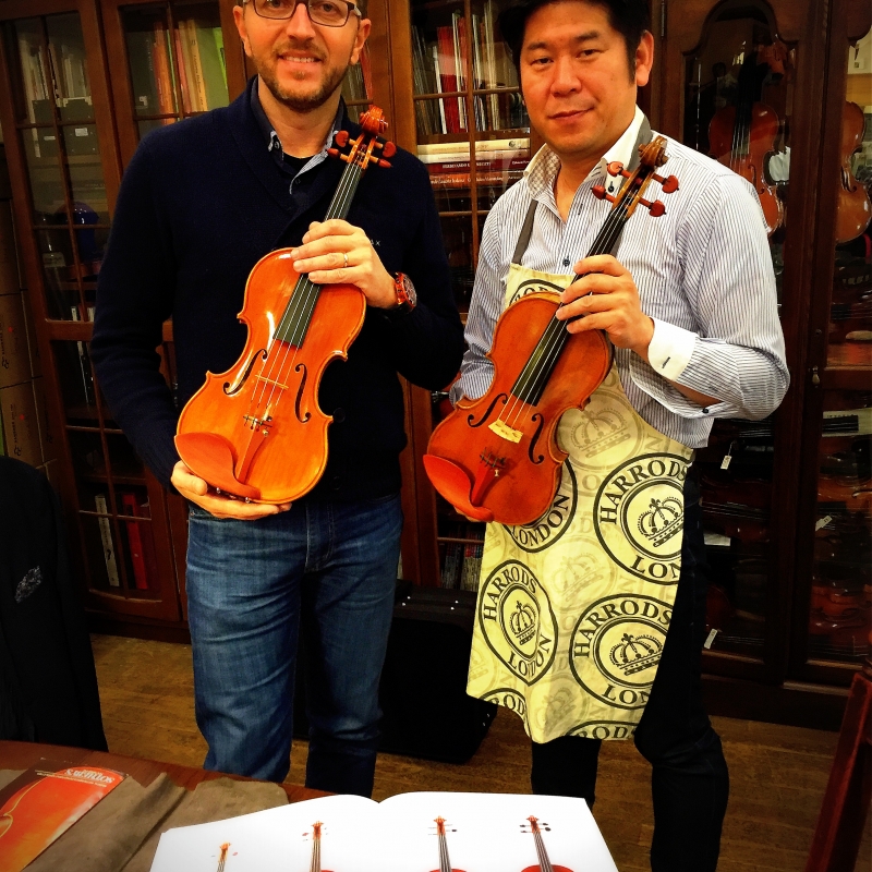 DANIELE TONARELLI Cremona Violin イタリア新作楽器 | 国際楽器社