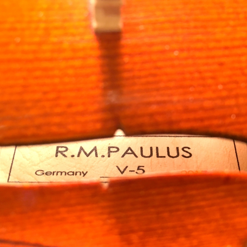 バイオリン R.M.PAULUS V-5 | 国際楽器社