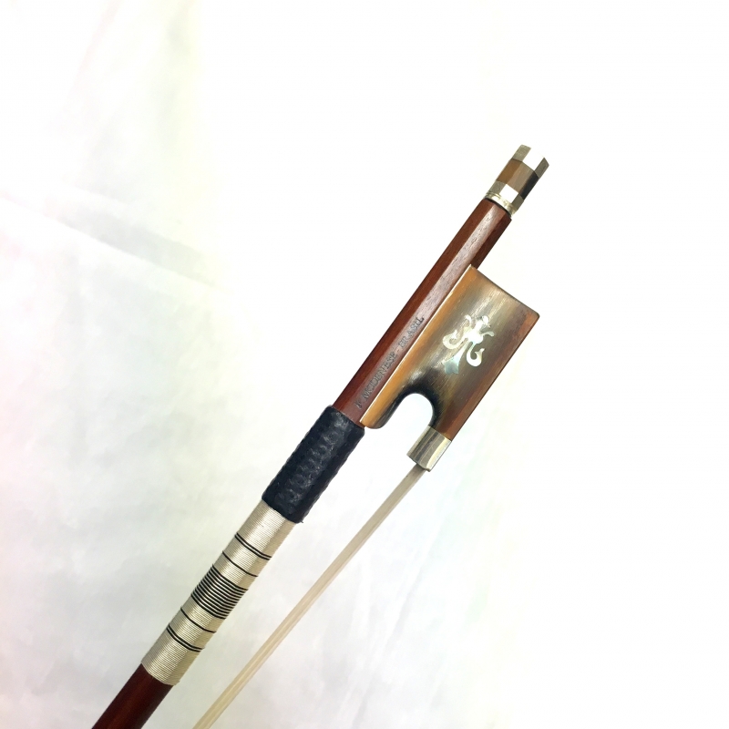 ◇弓 Brazilwood Shield inlay Silver 4/4 - www.stedile.com.br